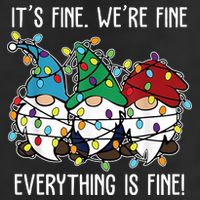 Its Fine Were Fine Everything Is Fine Gnome Funny Christmas 11oz C Handle Ceramic Mug
