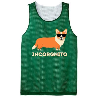 Incorgnito Funny Welsh Corgi Owner Mesh Reversible Basketball Jersey Tank