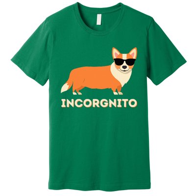 Incorgnito Funny Welsh Corgi Owner Premium T-Shirt