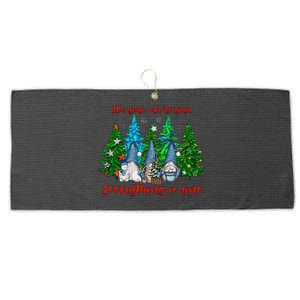 ItS Fine WeRe Fine Everything Is Fine Gnomes Christmas Large Microfiber Waffle Golf Towel