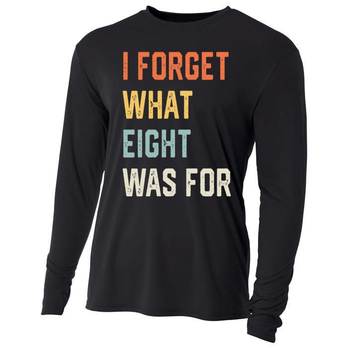 I Forget What 8 Was For Cooling Performance Long Sleeve Crew