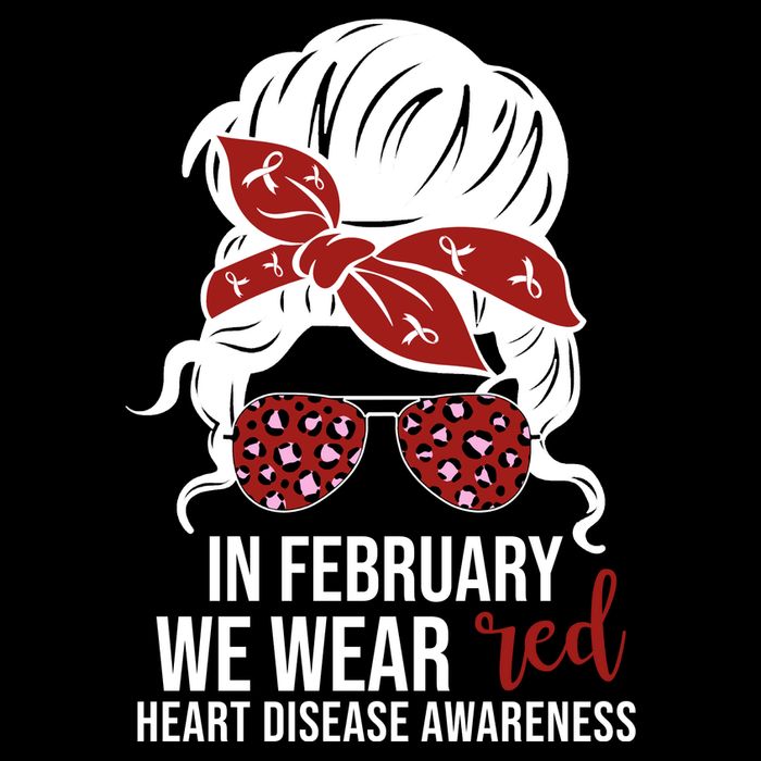 In February We Wear Red Chd Heart Disease Awareness Toddler Sweatshirt