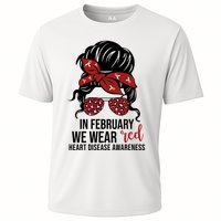 In February We Wear Red Chd Heart Disease Awareness Performance Shirt