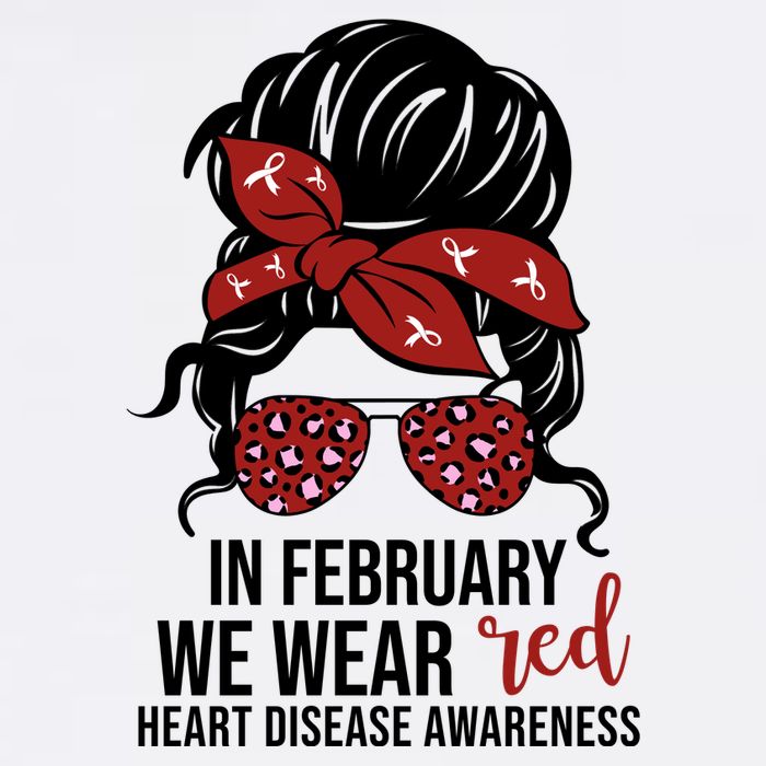 In February We Wear Red Chd Heart Disease Awareness Premium T-Shirt