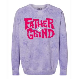 Ian Fidance Wearing Father Grind Colorblast Crewneck Sweatshirt