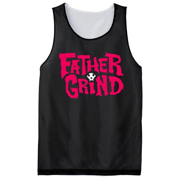 Ian Fidance Wearing Father Grind Mesh Reversible Basketball Jersey Tank