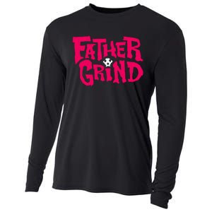 Ian Fidance Wearing Father Grind Cooling Performance Long Sleeve Crew