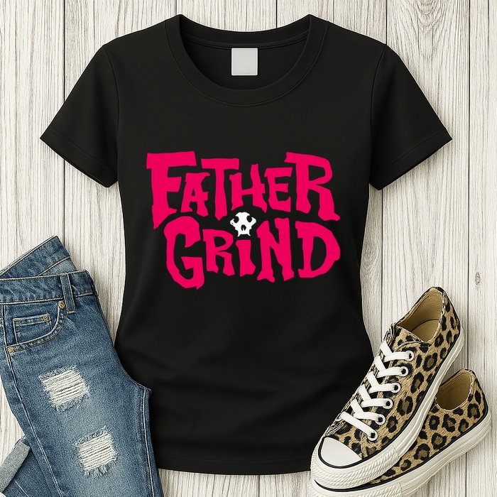 Ian Fidance Wearing Father Grind Women's T-Shirt