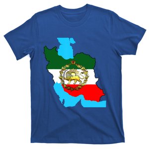 Iran Flag With A Golden Lion T-Shirt