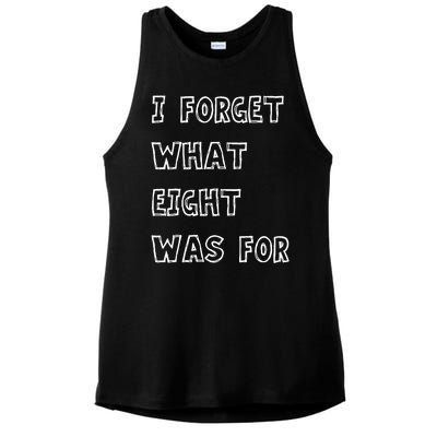 I Forget What Eight Was For Violent Femmes Kiss Off Ladies PosiCharge Tri-Blend Wicking Tank