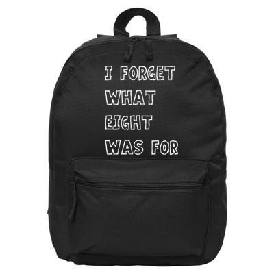 I Forget What Eight Was For Violent Femmes Kiss Off 16 in Basic Backpack