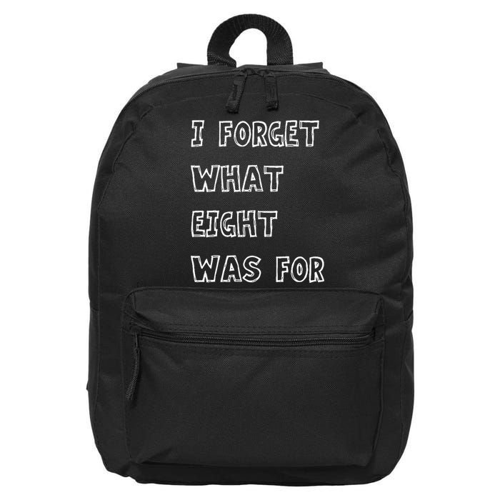 I Forget What Eight Was For Violent Femmes Kiss Off 16 in Basic Backpack