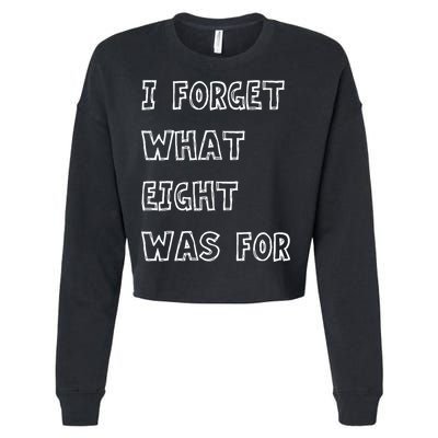 I Forget What Eight Was For Violent Femmes Kiss Off Cropped Pullover Crew
