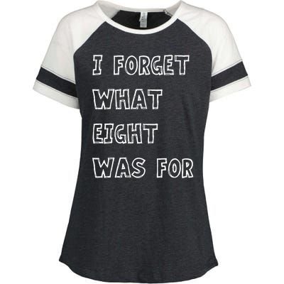 I Forget What Eight Was For Violent Femmes Kiss Off Enza Ladies Jersey Colorblock Tee