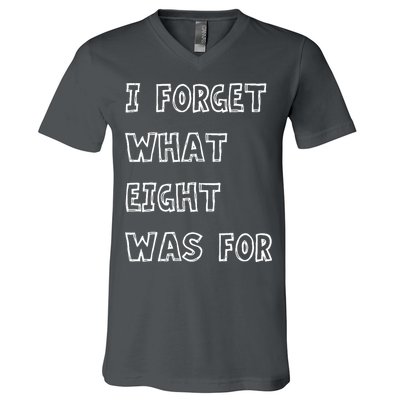I Forget What Eight Was For Violent Femmes Kiss Off V-Neck T-Shirt