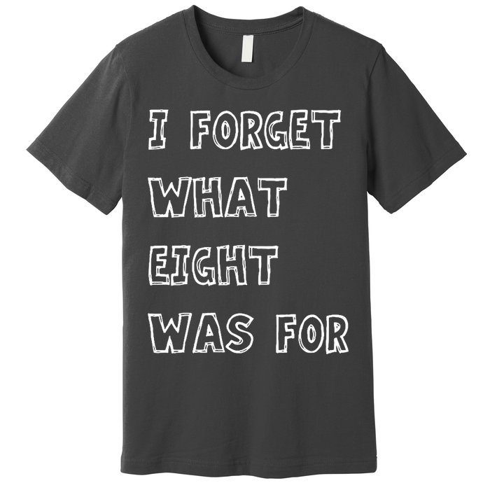 I Forget What Eight Was For Violent Femmes Kiss Off Premium T-Shirt