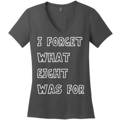 I Forget What Eight Was For Violent Femmes Kiss Off Women's V-Neck T-Shirt
