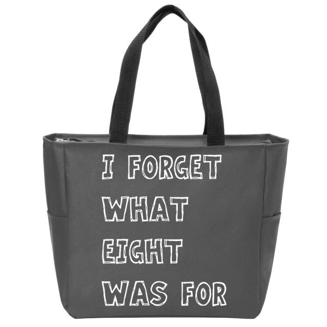 I Forget What Eight Was For Violent Femmes Kiss Off Zip Tote Bag