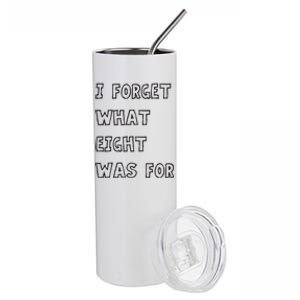 I Forget What Eight Was For Violent Femmes Kiss Off Stainless Steel Tumbler