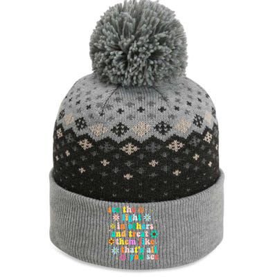 Inspirational For Women Positive Message See Light In Others The Baniff Cuffed Pom Beanie