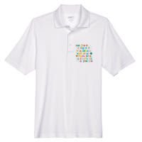 Inspirational For Women Positive Message See Light In Others Men's Origin Performance Pique Polo