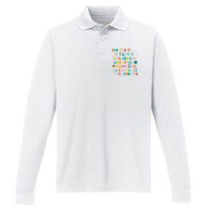 Inspirational For Women Positive Message See Light In Others Performance Long Sleeve Polo