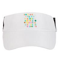 Inspirational For Women Positive Message See Light In Others Adult Drive Performance Visor