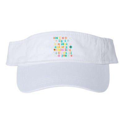 Inspirational For Women Positive Message See Light In Others Valucap Bio-Washed Visor