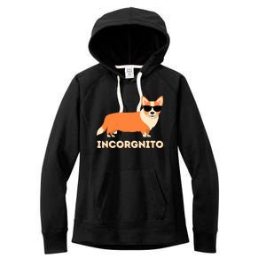 Incorgnito Funny Welsh Corgi Owner Dog Lover Women's Fleece Hoodie