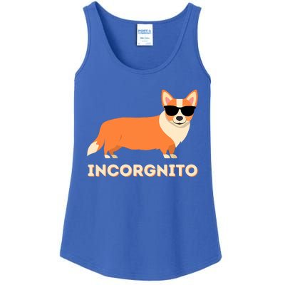 Incorgnito Funny Welsh Corgi Owner Dog Lover Ladies Essential Tank