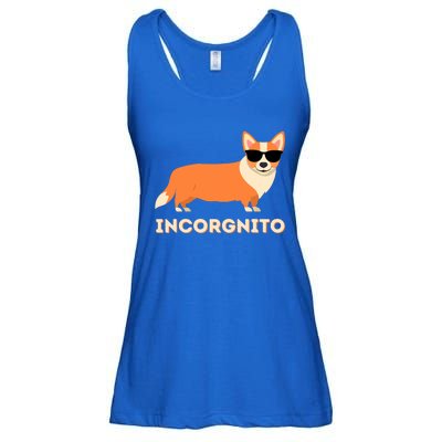 Incorgnito Funny Welsh Corgi Owner Dog Lover Ladies Essential Flowy Tank