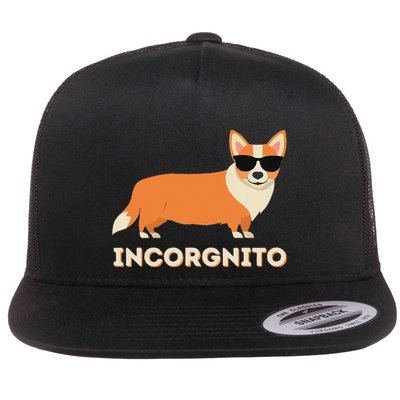 Incorgnito Funny Welsh Corgi Owner Dog Lover Flatbill Hat