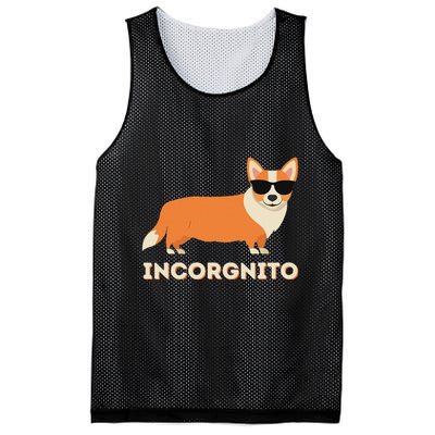 Incorgnito Funny Welsh Corgi Owner Dog Lover Mesh Reversible Basketball Jersey Tank