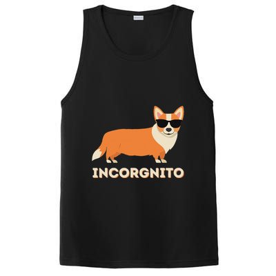 Incorgnito Funny Welsh Corgi Owner Dog Lover PosiCharge Competitor Tank