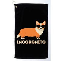 Incorgnito Funny Welsh Corgi Owner Dog Lover Golf Towel