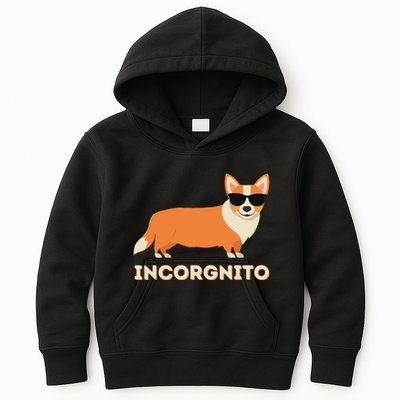Incorgnito Funny Welsh Corgi Owner Dog Lover Kids Hoodie