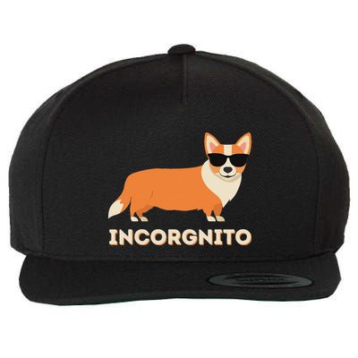 Incorgnito Funny Welsh Corgi Owner Dog Lover Wool Snapback Cap