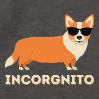 Incorgnito Funny Welsh Corgi Owner Dog Lover Vector Backpack