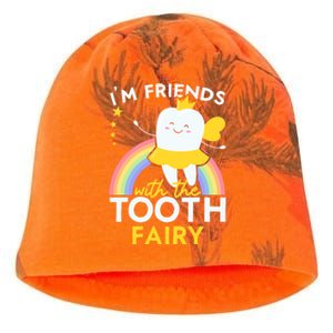 Im Friends With The Tooth Fairy Dentist Dental Hygienist Funny Gift Kati - Camo Knit Beanie