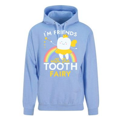 Im Friends With The Tooth Fairy Dentist Dental Hygienist Funny Gift Unisex Surf Hoodie