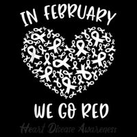 In February We Go Red For Heart Disease Awareness Hearts Impact Tech Backpack