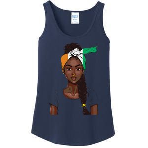 Ivorian Flag Women Souvenirs Products Ivory Coast Ladies Essential Tank