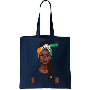 Ivorian Flag Women Souvenirs Products Ivory Coast Tote Bag