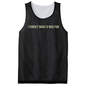 I Forget What 8 Was Mesh Reversible Basketball Jersey Tank