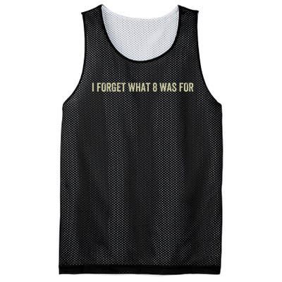 I Forget What 8 Was Mesh Reversible Basketball Jersey Tank