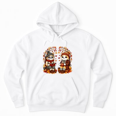 ItS Fall YAll Cat Leaf Fall Tree Hello Autumn Thanksgiving Hoodie