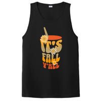 It’s Fall Y’all Retro Groovy Women Girl PosiCharge Competitor Tank