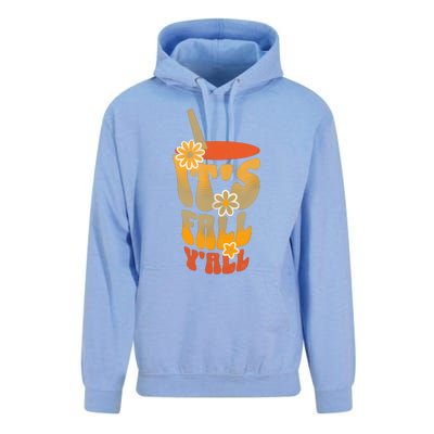 It’s Fall Y’all Retro Groovy Women Girl Unisex Surf Hoodie