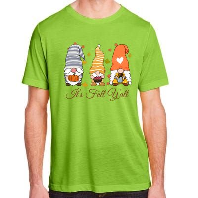 It's Fall Y'all Cute Gnomes Adult ChromaSoft Performance T-Shirt