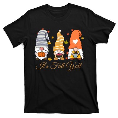 It's Fall Y'all Cute Gnomes T-Shirt